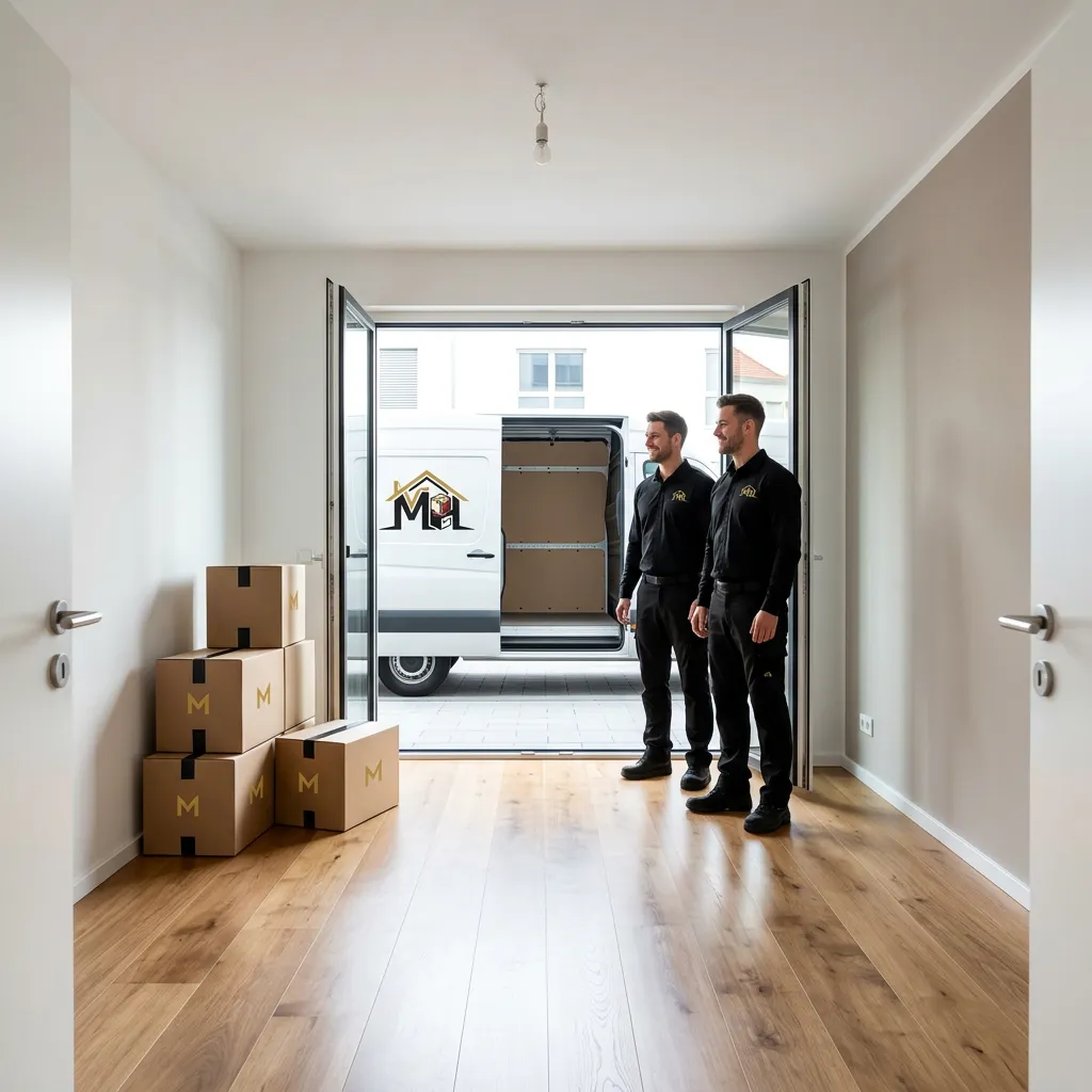 Leergeräumter Flur nach einer Wohnungsauflösung